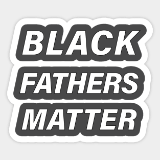 black father matter Sticker